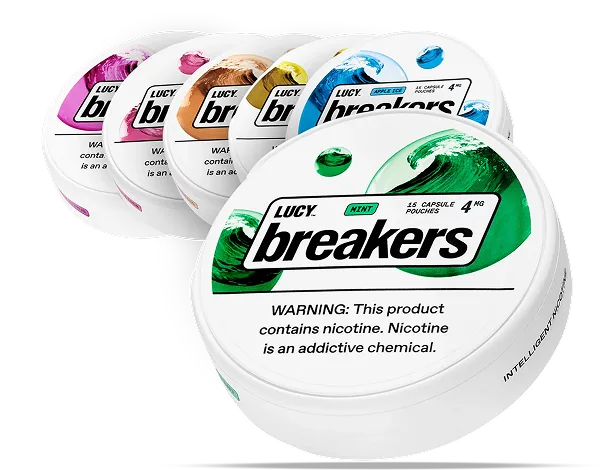 LUCY Breakers flavor lineup